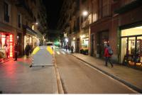 background night street Barcelona 0002